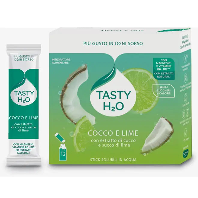NEAVITA Tasty H2O 12 stick gusto Cocco e Lime