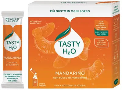 NEAVITA Tasty H2O 12 stick gusto Mandarino