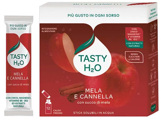 NEAVITA Tasty H2O 12 stick gusto Mela e Cannella