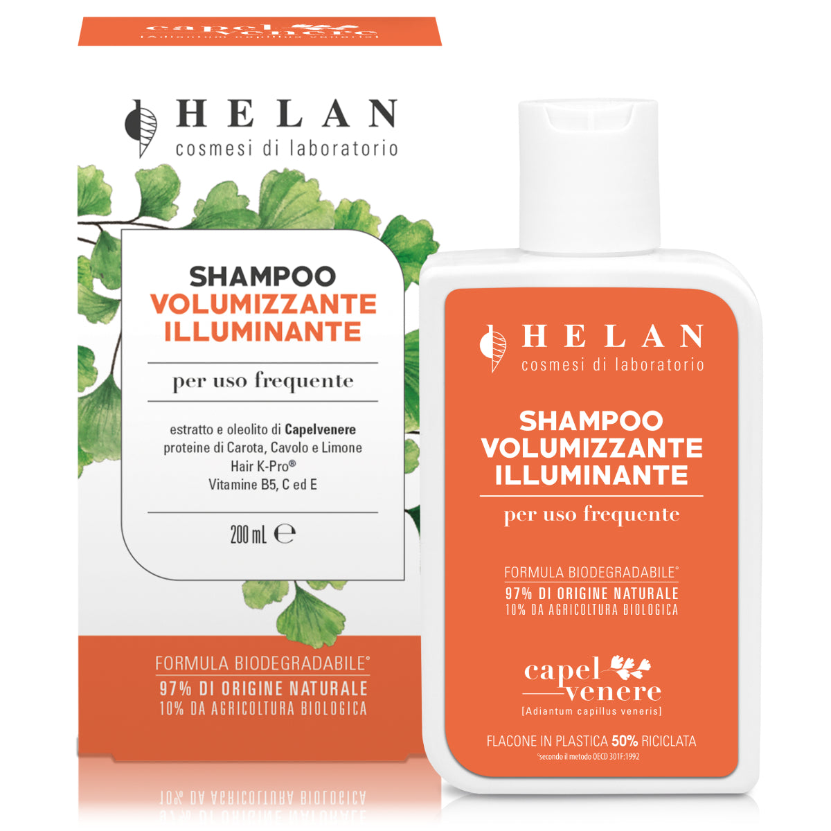 HELAN CAPELVENERE Shampoo Volumizzante Illuminante 200mL