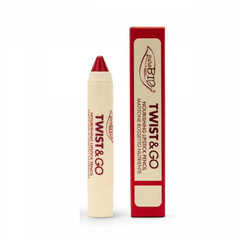 PUROBIO COSMETICS Twist &amp; Go Matitone Rossetto Nutriente 505