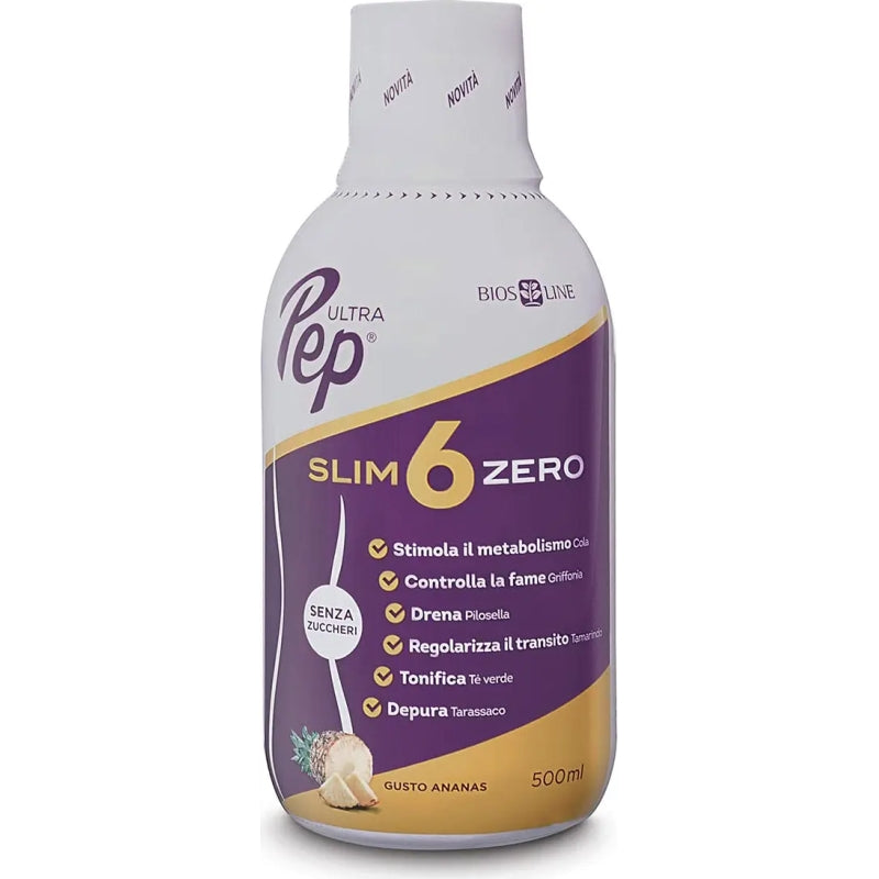 BIOS LINE UltraPep Slim 6 zero Ananas 500ml