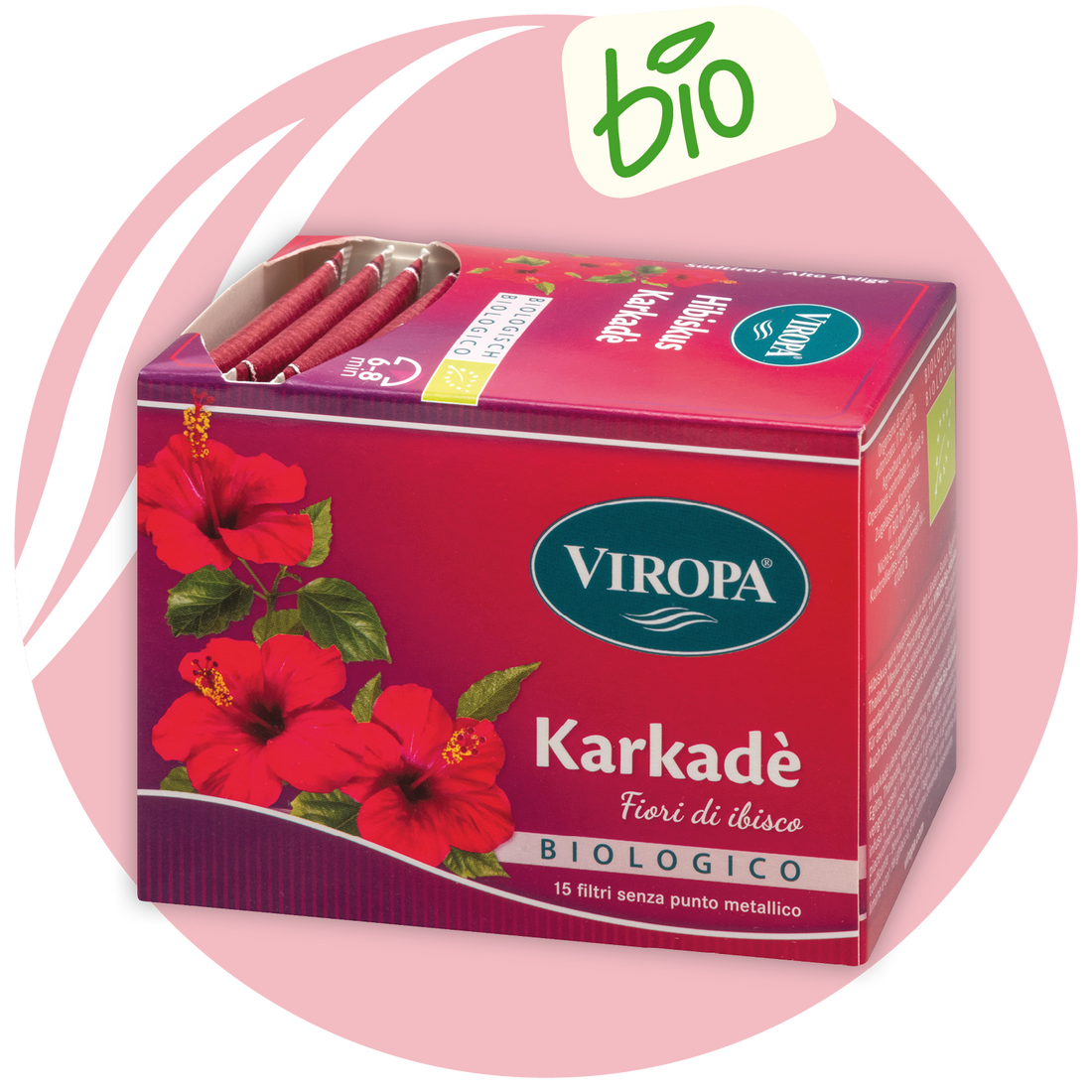 VIROPA Tisana Karkadè 15 filtri