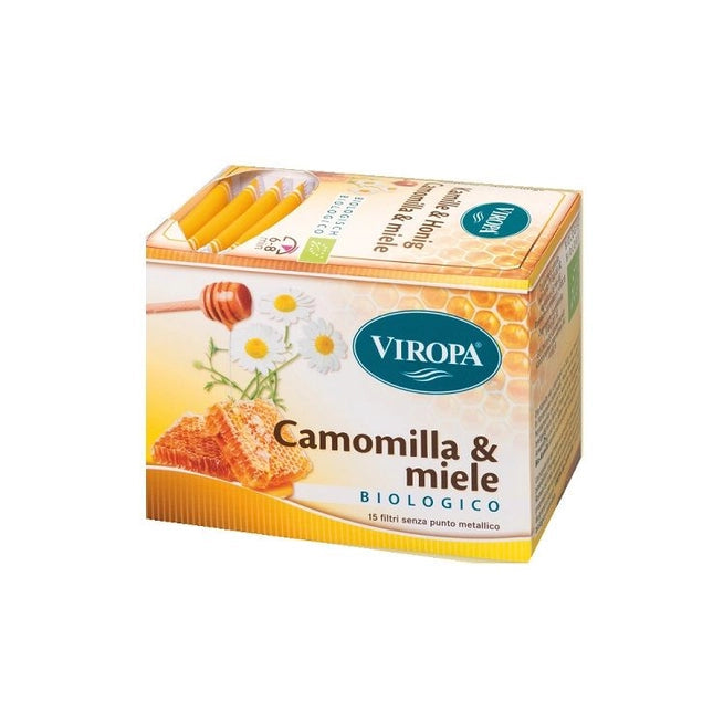VIROPA Tisana Camomilla e Miele 15 filtri