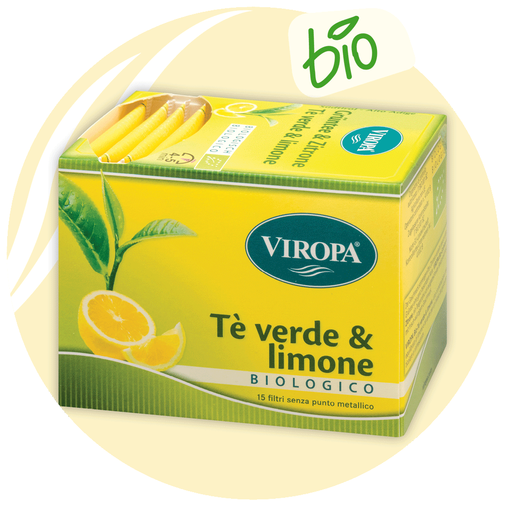 VIROPA Tè Verde e Limone 15 filtri