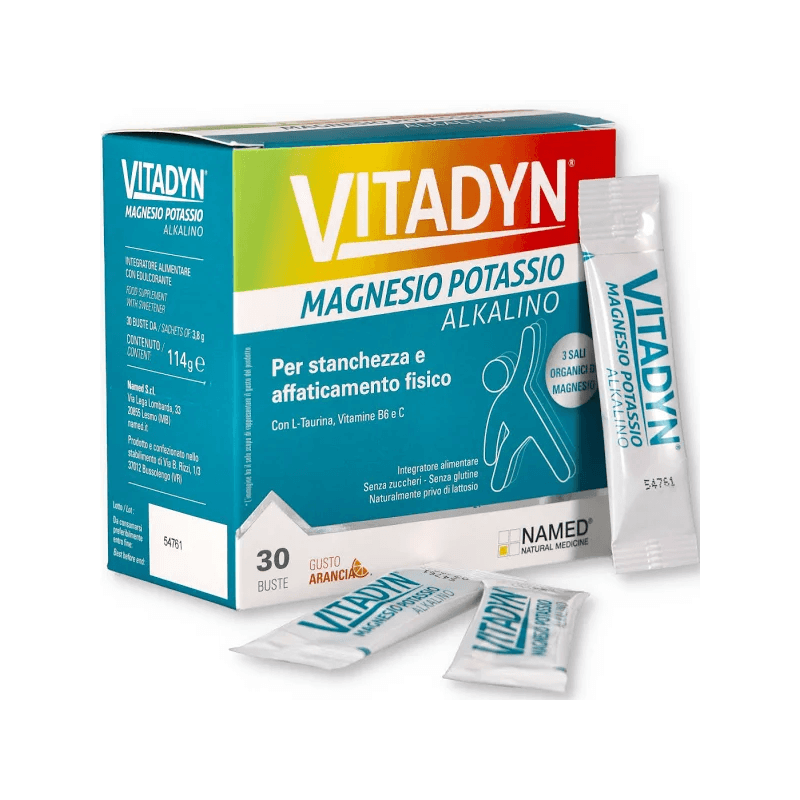vitadyn magnesio potassio 30 bustine