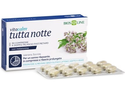 VitaCalm Tutta Notte con Melatonina biosline