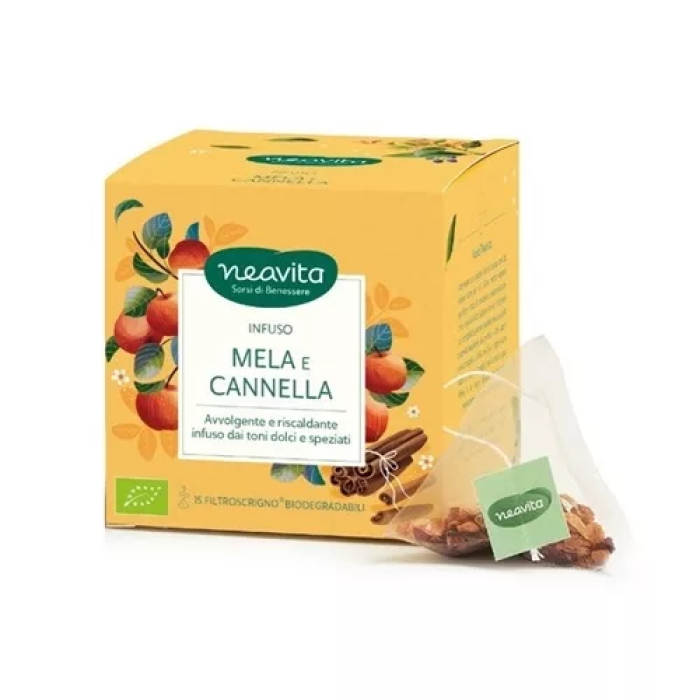 Neavita Filtroscrigno Mela e Cannella BIO 15 filtri