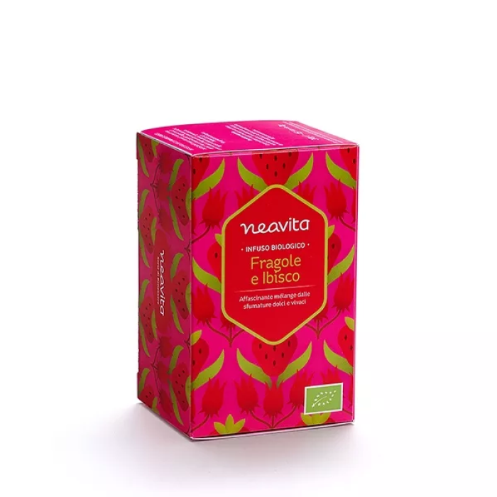 Neavita Infuso in filtro Fragole e Ibisco BIO 15 filtri