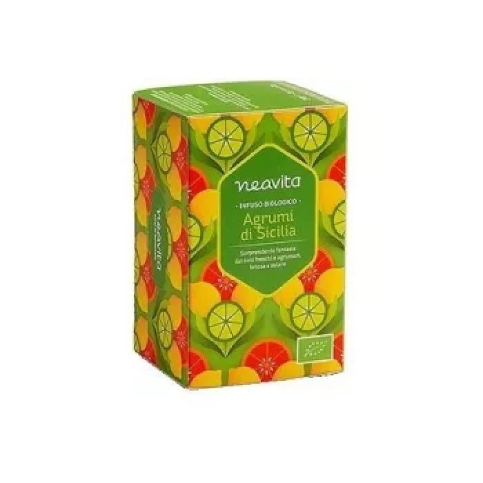 Neavita Infuso Biologico Agrumi di Sicilia 15 filtri