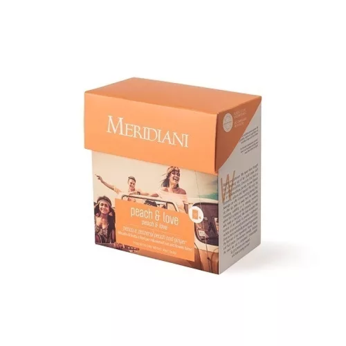 MERIDIANI Infuso Peach & Love 15 filtri 3 g