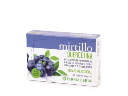 FARMADERBE Mirtillo Quercetina 30compresse