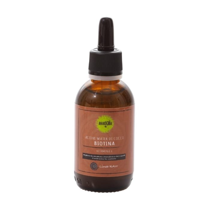 ANARKHIA BIO Raw Attivi Puri per Capelli Biotina 50 ml