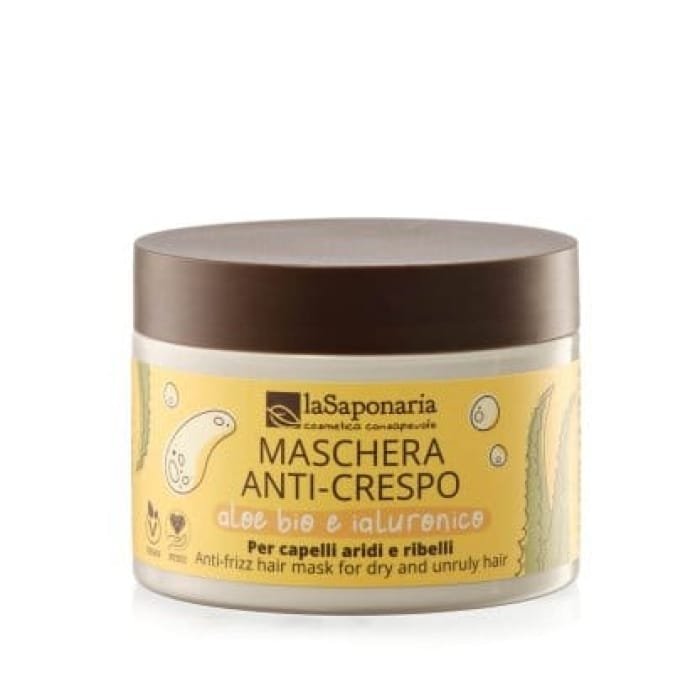 LA SAPONARIA Maschera Anti-Crespo Aloe Bio e Ialuronico