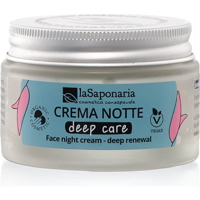 Crema Viso Notte Deep Care La Saponaria 50ml
