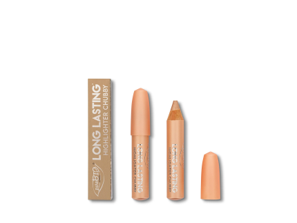 PUROBIO COSMETICS Long Lasting Highlighter Chubby Matitone Illuminante 024L Champagne