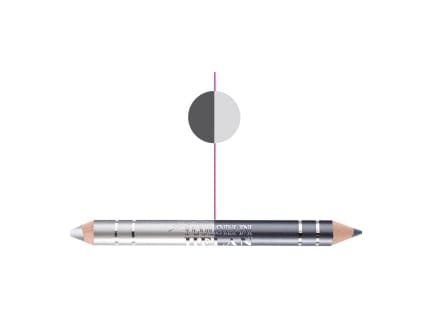 HELAN I Colori Bio Matitone Duo Occhi-Opaline Grigio antracite