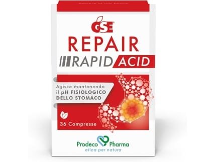 PRODECO PHARMA GSE Repair Rapid Acid 36 compresse