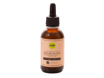 ANARKHIA BIO Raw Attivi Puri per Capelli Proteine del Riso 50 ml