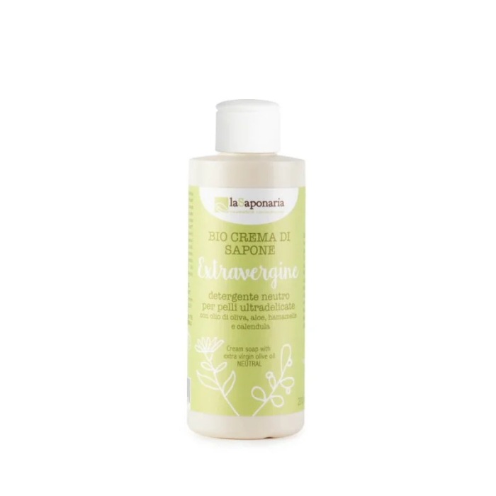 LA SAPONARIA Crema di Sapone Extravergine 200 ml