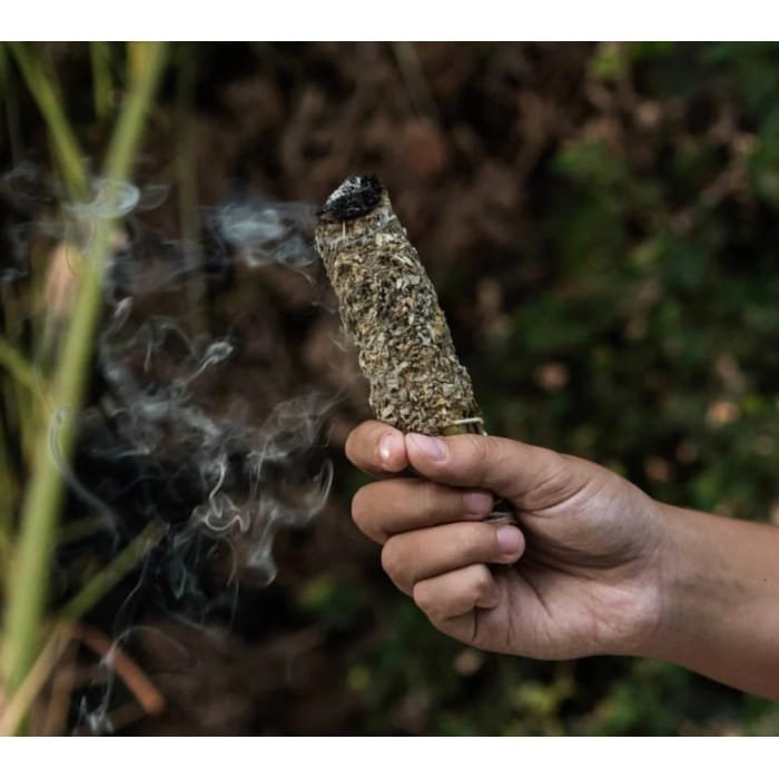 Sagrada Madre Sahumo Smudge di erbe artigianali Salvia 2