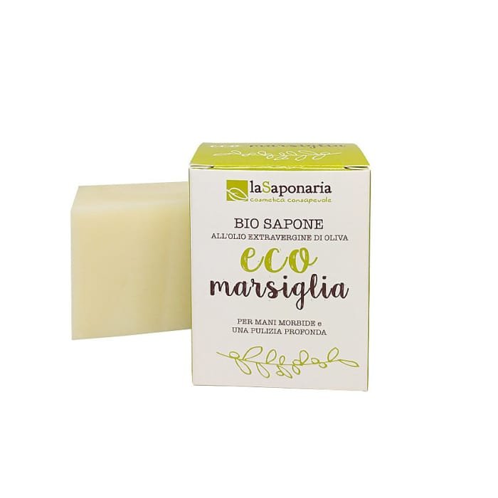 la saponaria eco marsiglia sapone per bucato a mano 200 gr artigianale fair trade biologico detergenti per bucato
