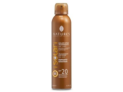 Solare Spray Trasparente SPF 20 natures