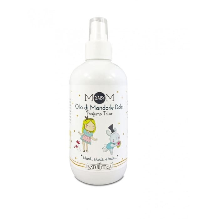 olio mandorle dolci talco