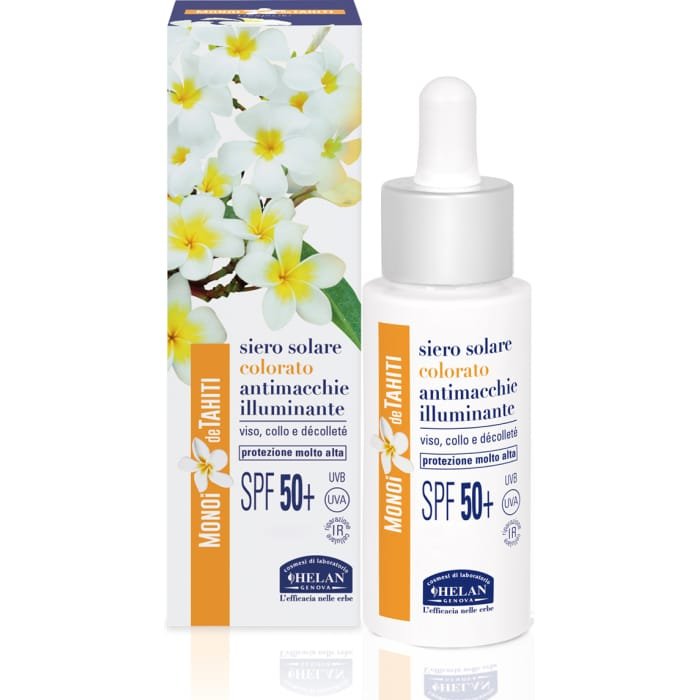 MONOÏ de TAHITI - Il trucco sotto il sole Siero Solare Colorato Antimacchie Illuminante SPF50+