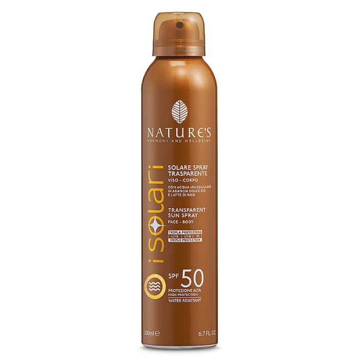 Solare Spray Trasparente SPF 50