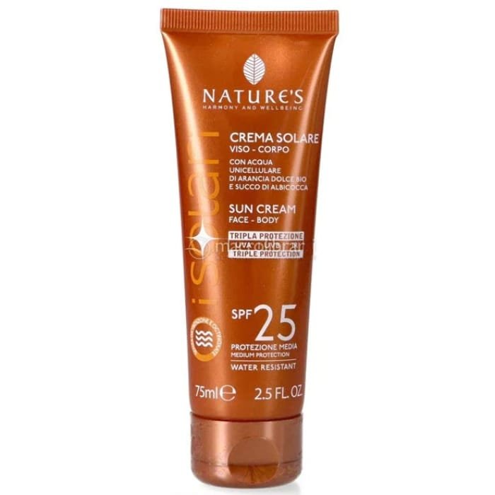 natures crema solare spf25 travel size 660