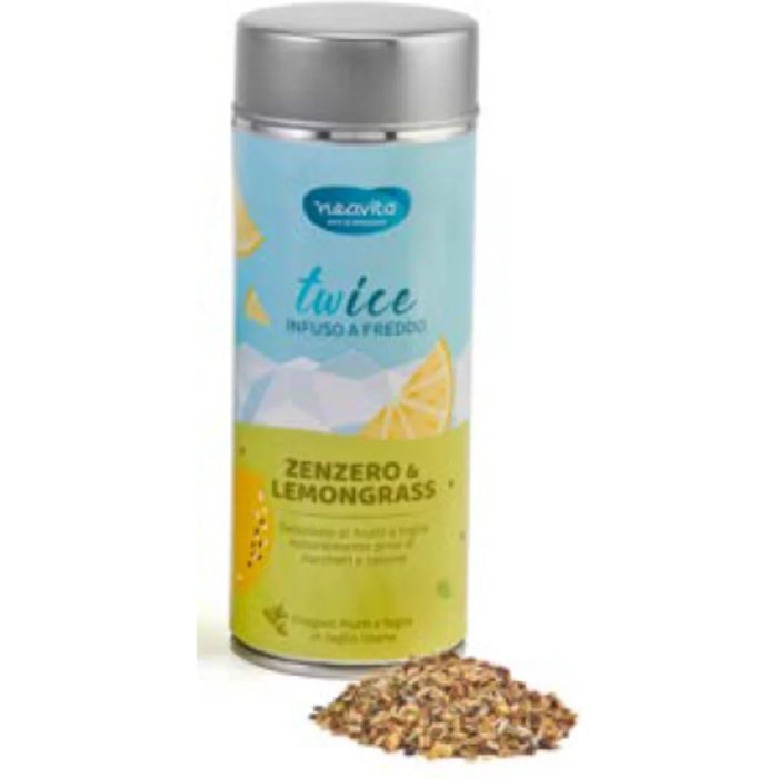 Neavita Twice Zenzero e Lemongrass Silver tin 1200x1200