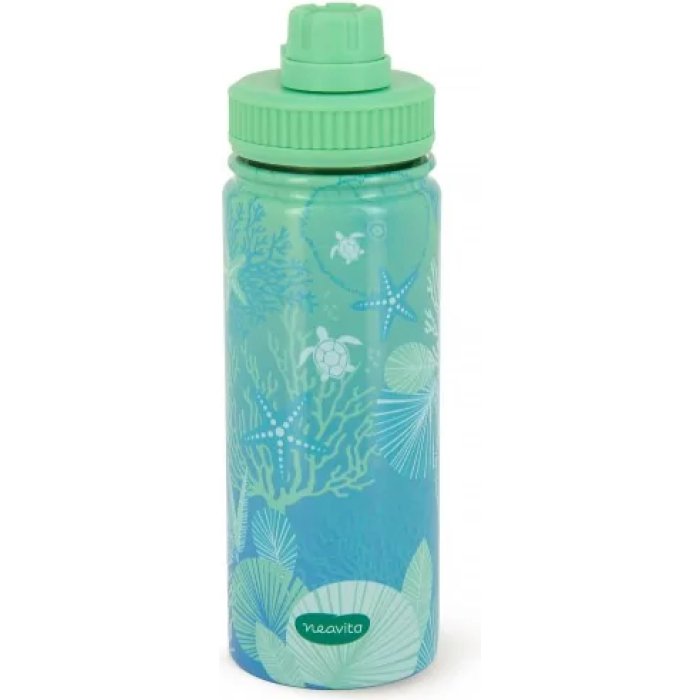 neavita twice bottiglia thermos in acciaio sea verde 500 ml