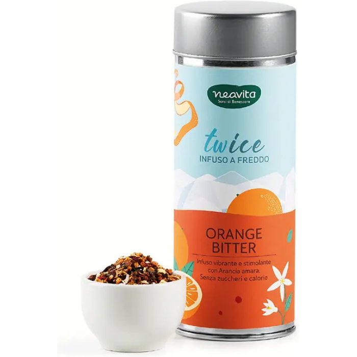 twice infuso freddo orange bitter silver tin neavita 660